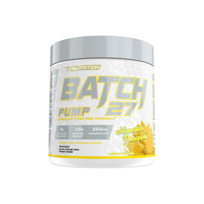 TC Nutrition Batch 27 Pump Formula Hawaiian Pineapple