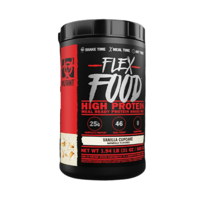 Mutant Flex Food Meal Shake Mix Vanilla Cupcake 880 g