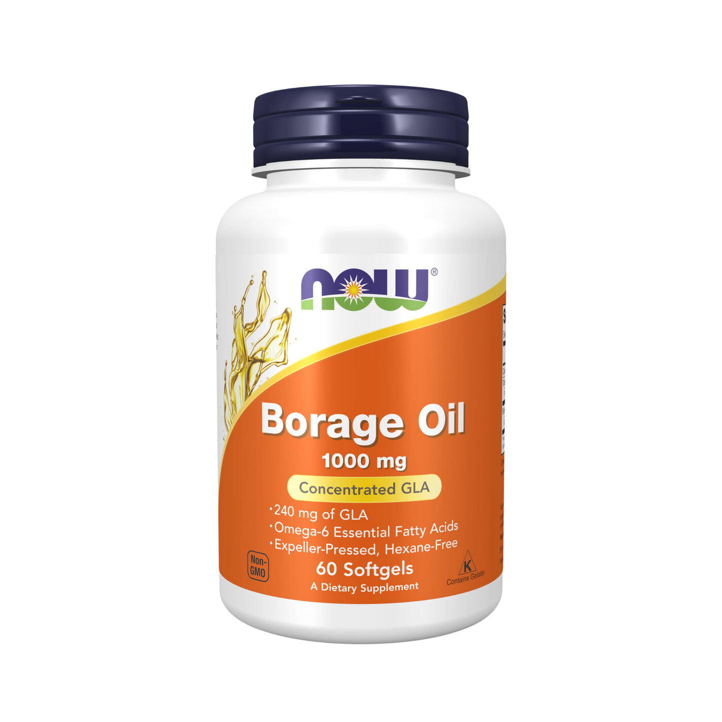 NOW Borage Oil 60 Softgels