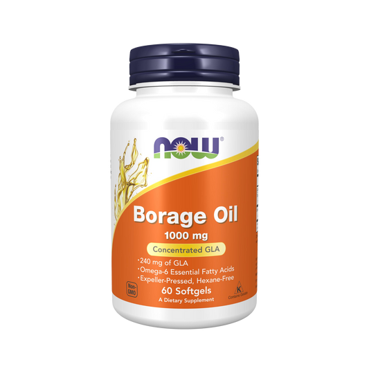 NOW Borage Oil 60 Softgels