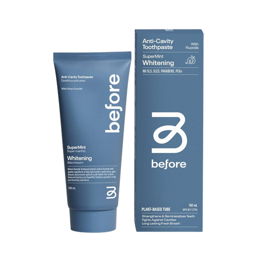 Before Super Mint Whitening Toothpaste with Fluoride 100 mL