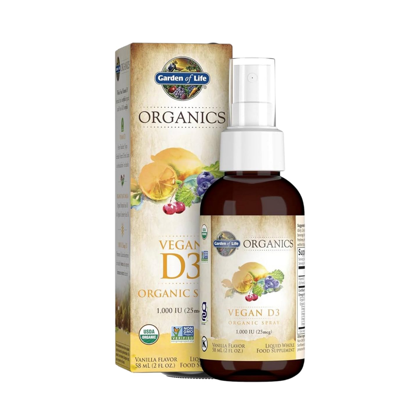 MyKind Organics Vegan D3 1000 IU 58 mL