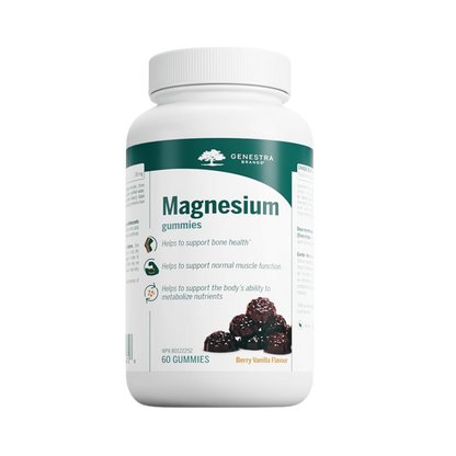 Genestra Magnesium Gummies Berry Vanilla 60 Gummies