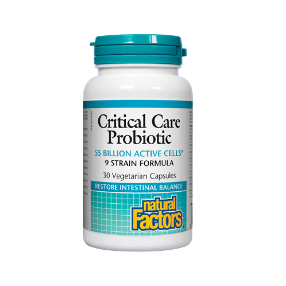Natural Factors Critical Care Probiotic 55 Billion 30 Capsules