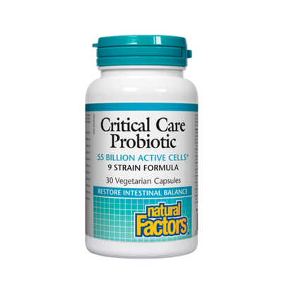 Natural Factors Critical Care Probiotic 55 Billion 30 Capsules