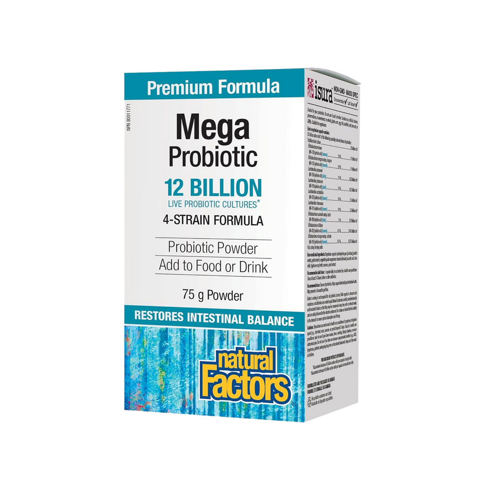 Natural Factors Mega Probiotic 12 Billion Powder 75 g
