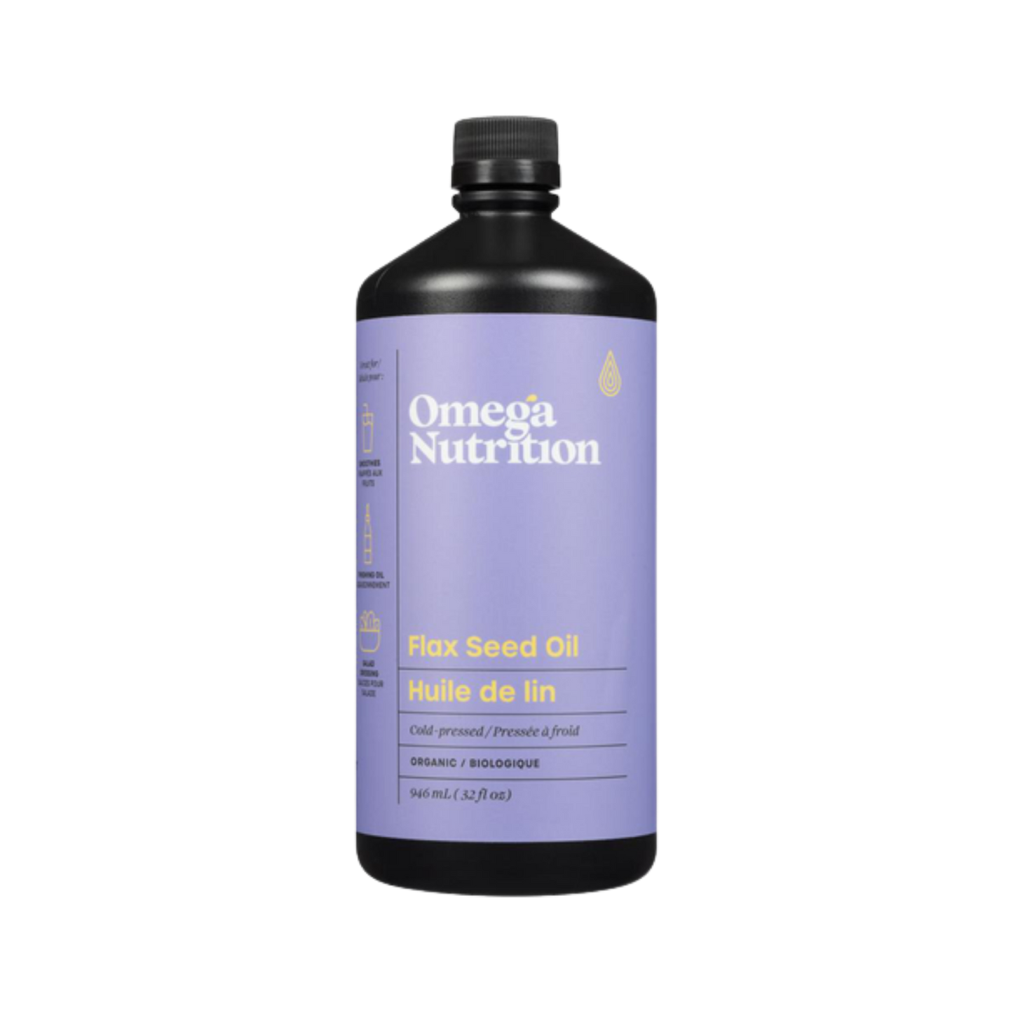 Omega Nutrition Flaxseed Oil 946 mL