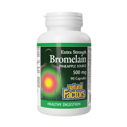 Natural Factors Bromelain 500mg 180 Capsules