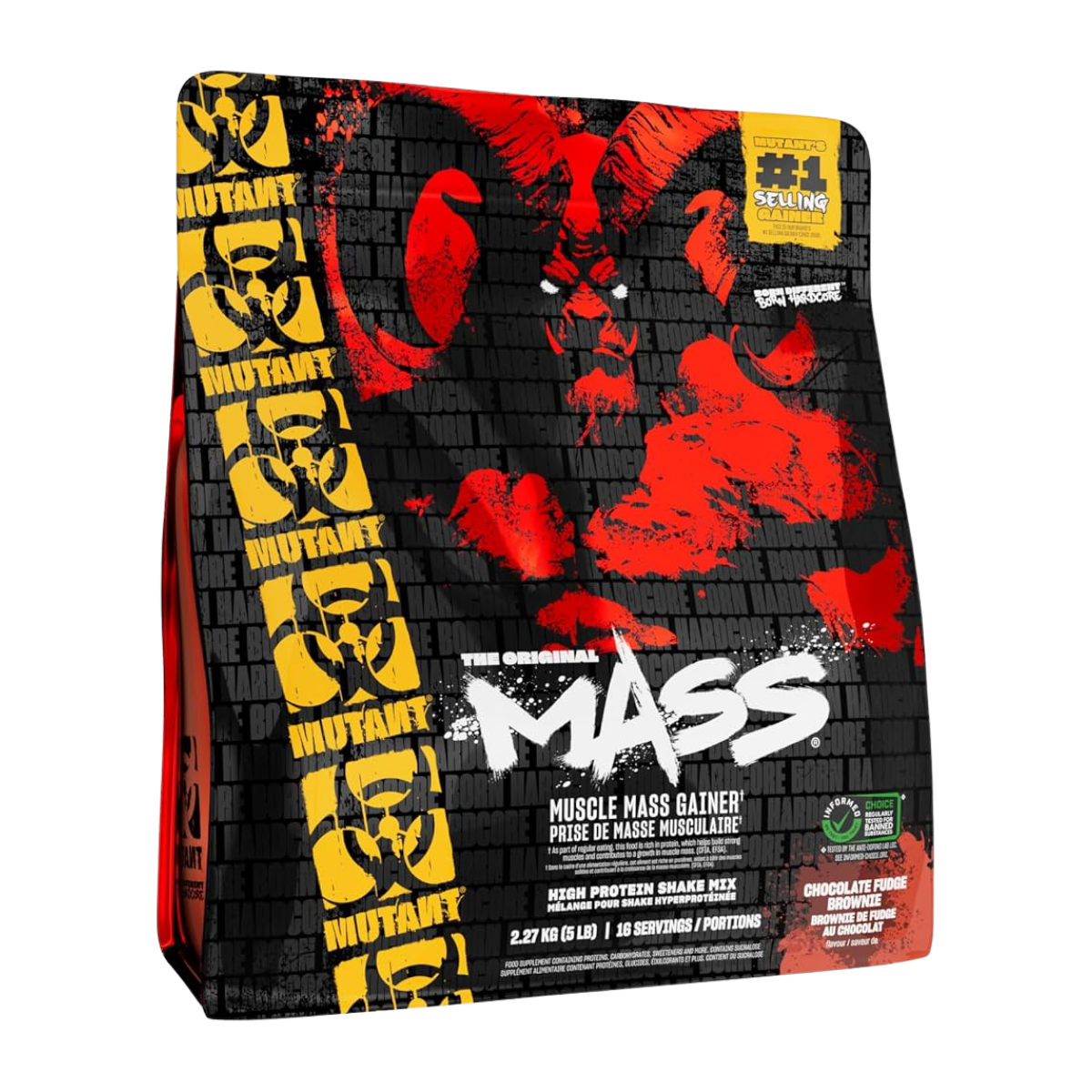 Mutant Mass Chocolate Fudge 15 lb
