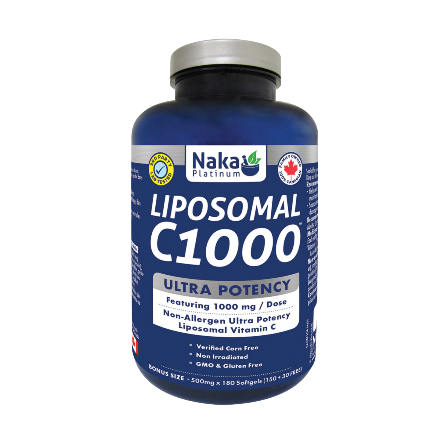Naka Platinum Liposomal C1000 90 Softgels