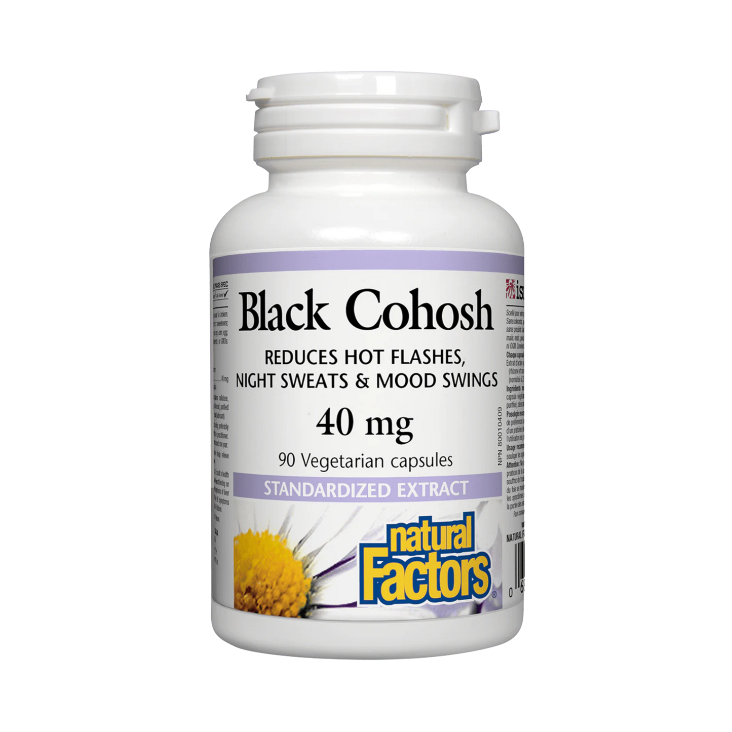 Natural Factors Black Cohosh 40mg 90 Capsules