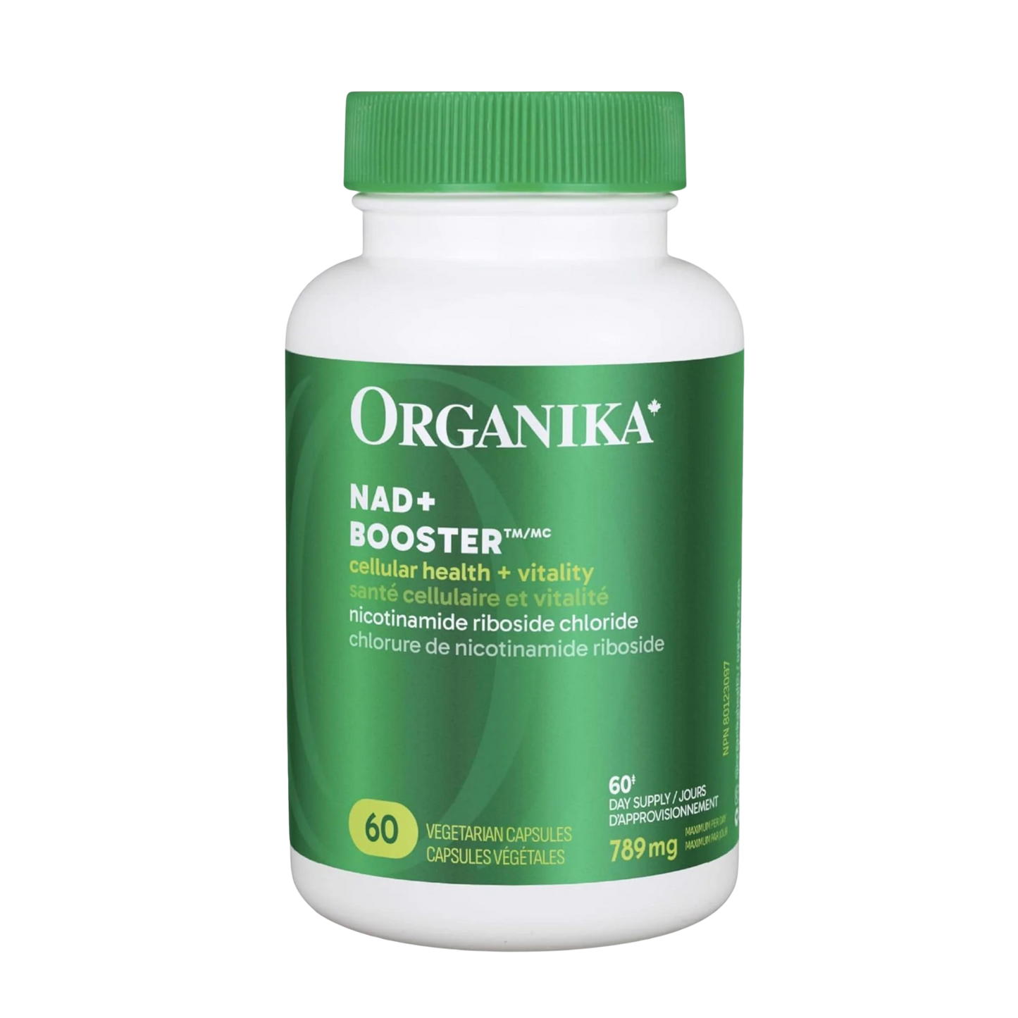 Organika NAD Booster 60 Capsules