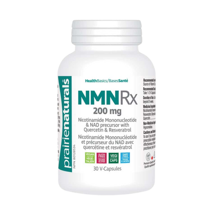 Prairie Naturals NMN-RX 200 mg 30 Capsules