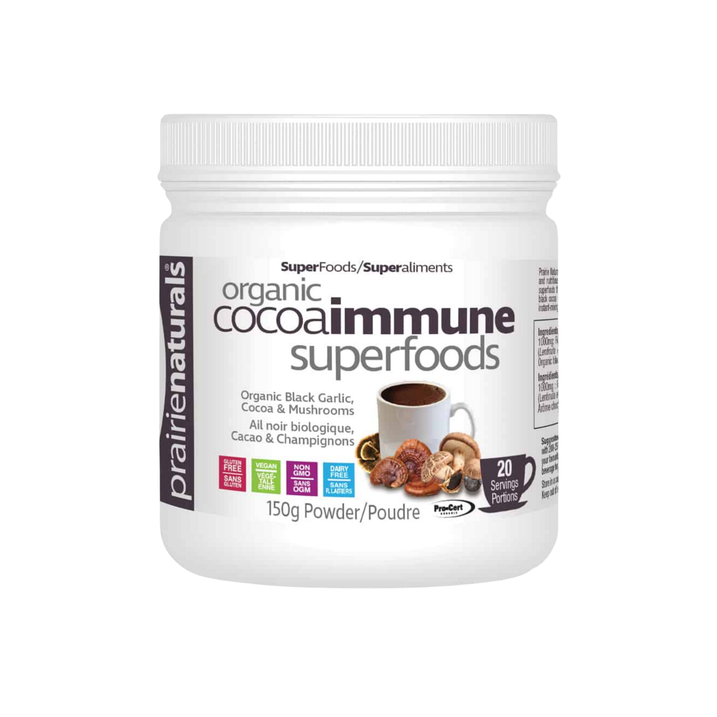 Prairie Naturals Coco Immune Superfoods 150g
