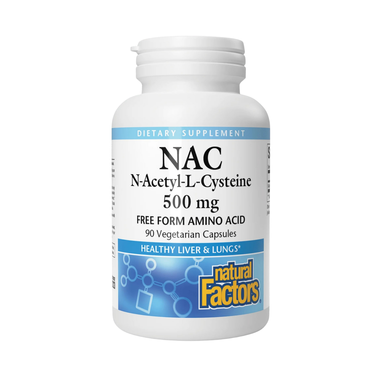 Natural Factors NAC 500 mg 90 Capsules