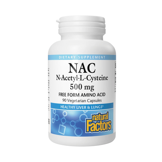 Natural Factors NAC 500 mg 90 Capsules