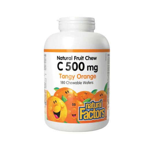 Natural Factors Vitamin C Chewable 500mg 90 Tablets