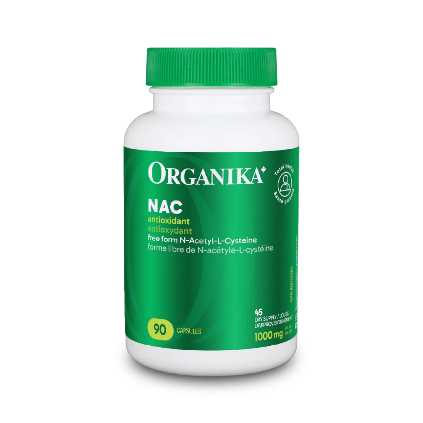 Organika NAC 90 Capsules