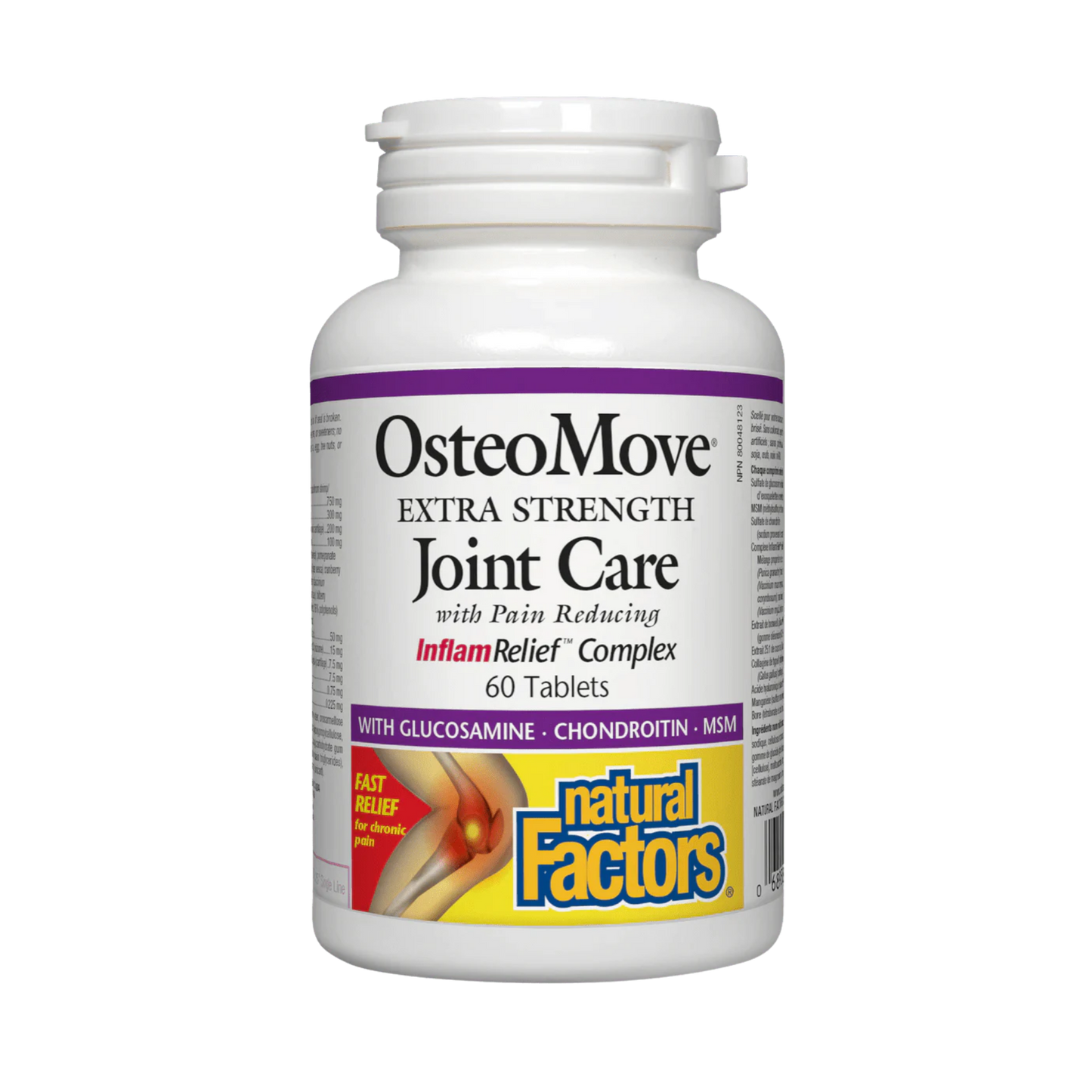 Natural Factors OsteoMove Extra Strength Joint Care 120 Tablets