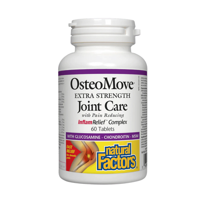 Natural Factors OsteoMove Extra Strength Joint Care 120 Tablets
