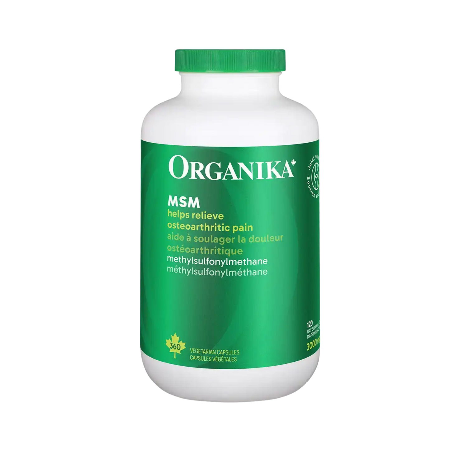 Organika MSM 360 Capsules