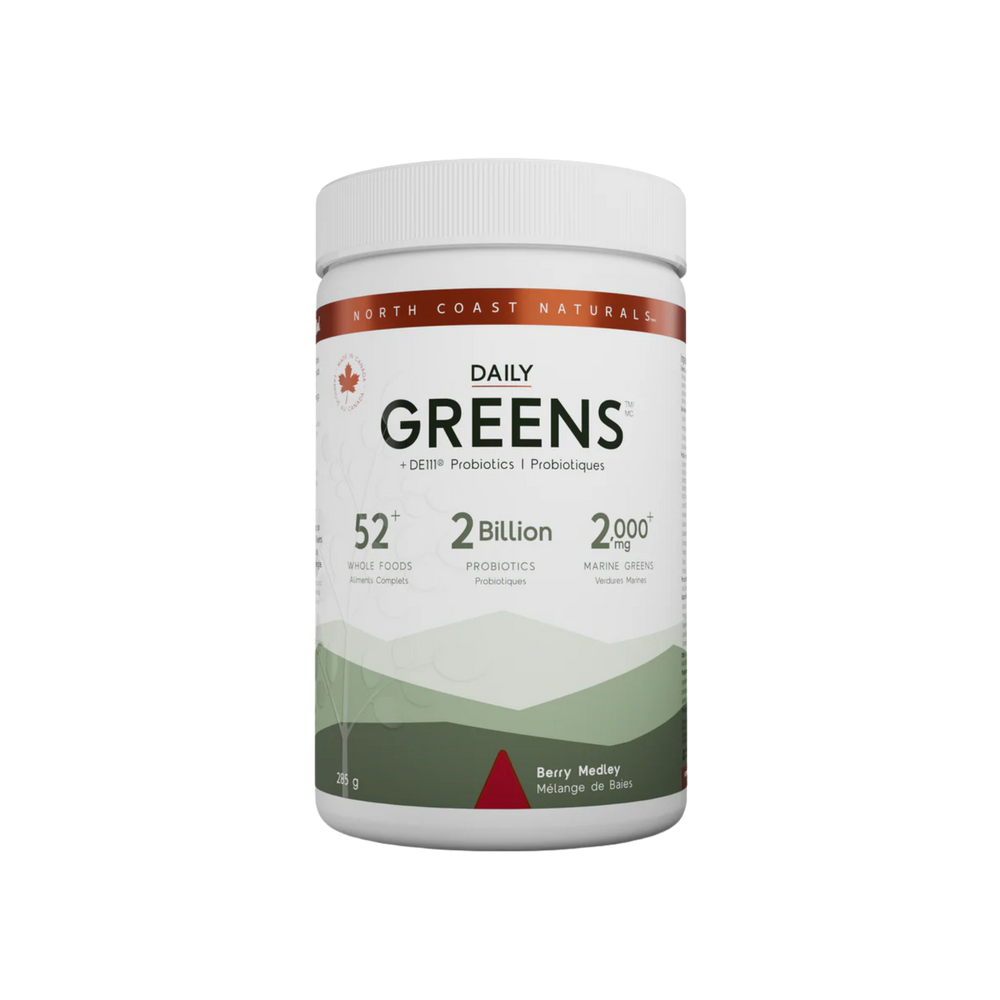 North Coast Naturals Daily Greens Berry Medley 285 g