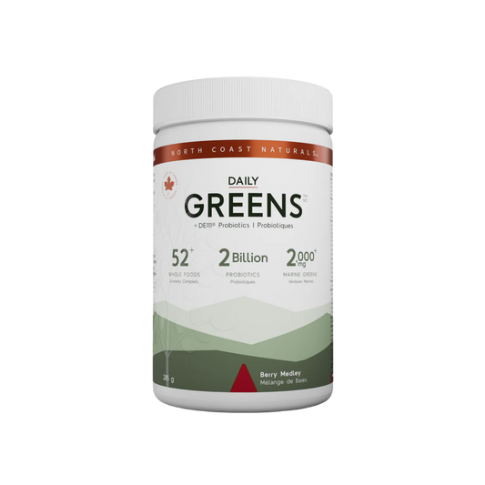 North Coast Naturals Daily Greens Berry Medley 285 g