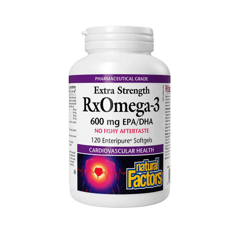 Natural Factors RX Omega-3 120 Softgels