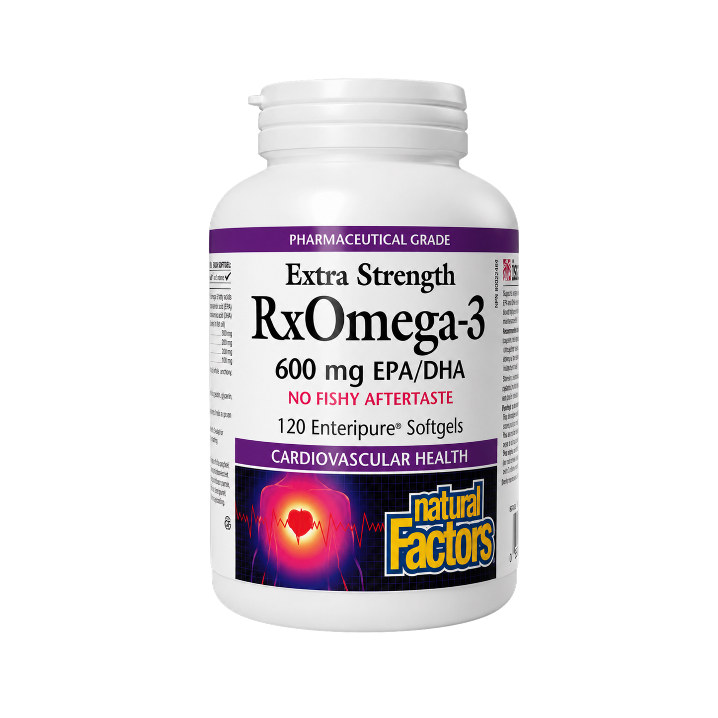 Natural Factors RX Omega-3 120 Softgels