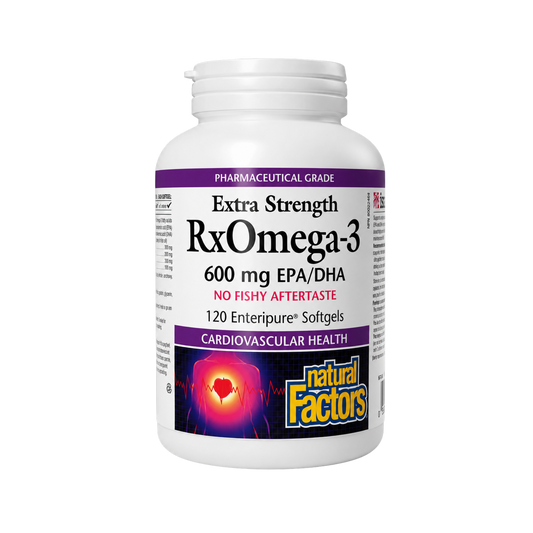 Natural Factors RX Omega-3 120 Softgels