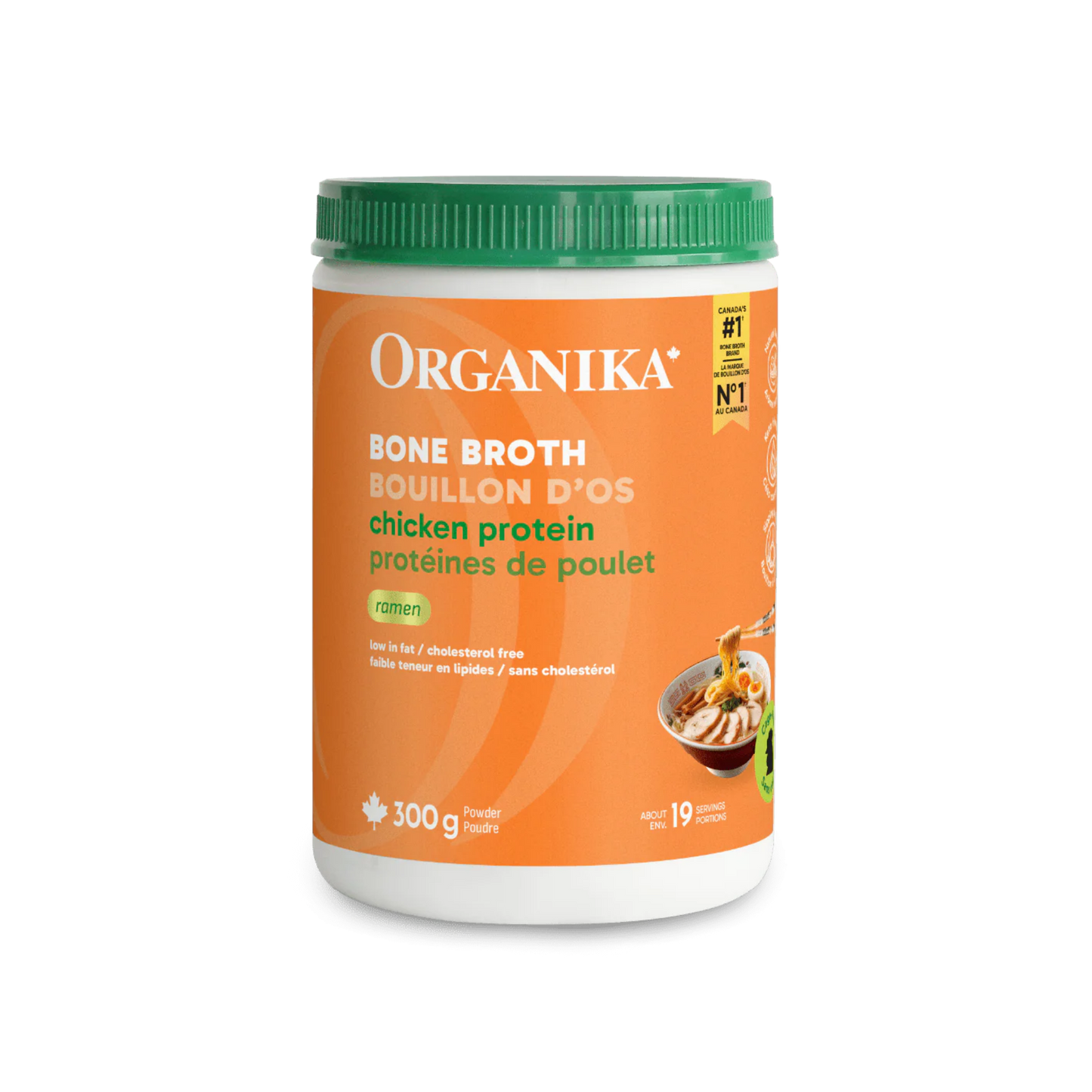 Organika Bone Broth Chicken Protein Original