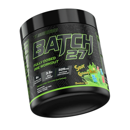 TC Nutrition Batch 27 Sour Gummy Bears Pre-Workout 380 g