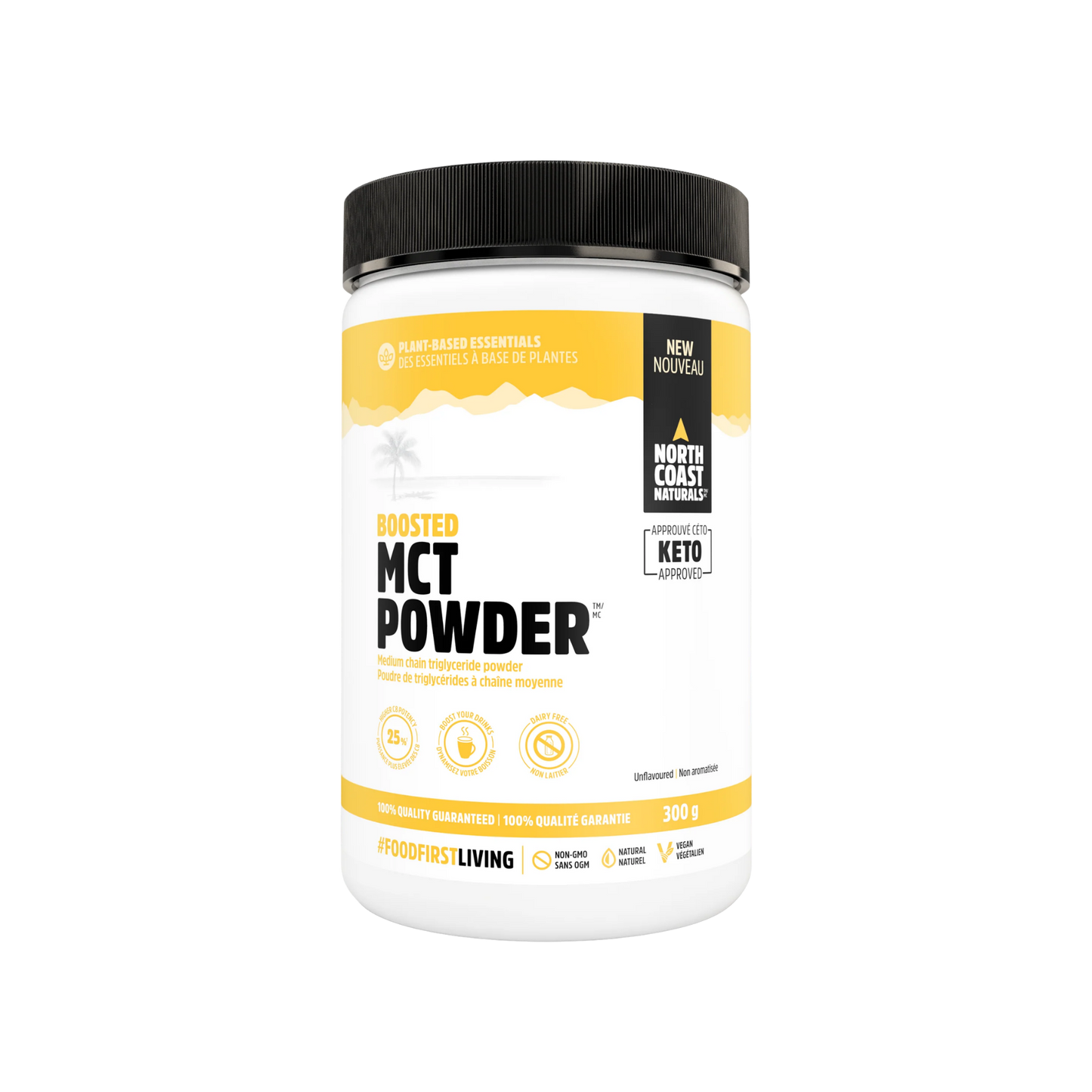 North Coast Naturals Boosted MCT Powder 300 g