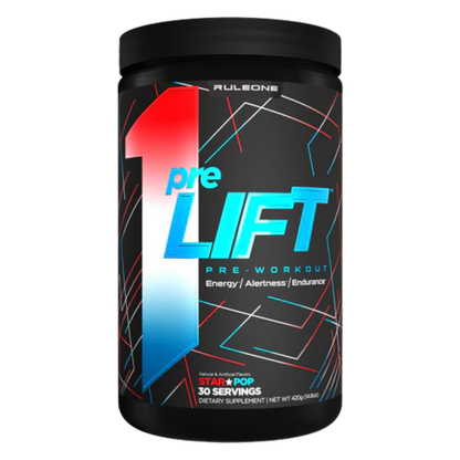 Rule One Pre-Lift Pre-Workout Star Pop 30 Servings