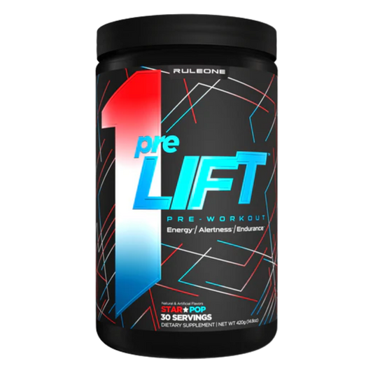 Rule One Pre-Lift Pre-Workout Star Pop 30 Servings