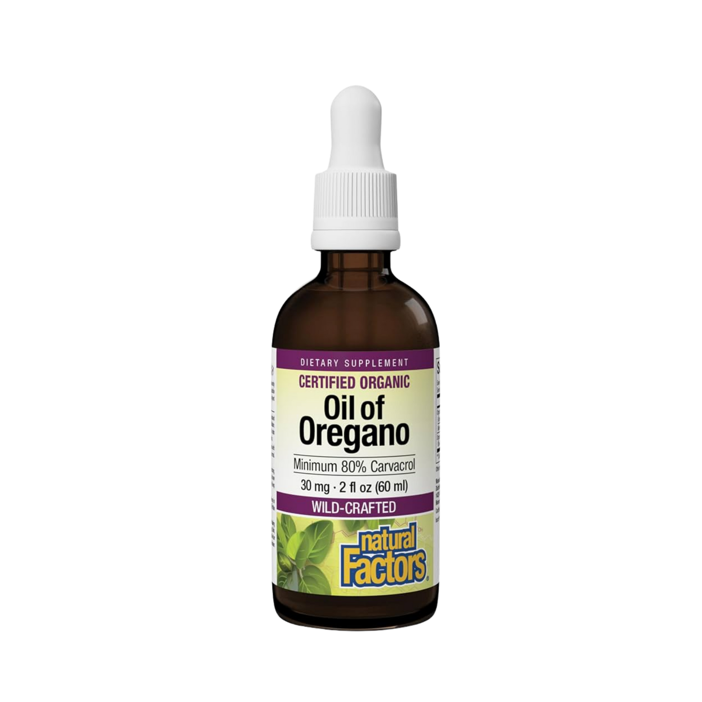 Natural Factors Oil of Oregano Liquid 60 mL
