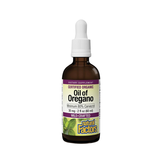 Natural Factors Oil of Oregano Liquid 60 mL