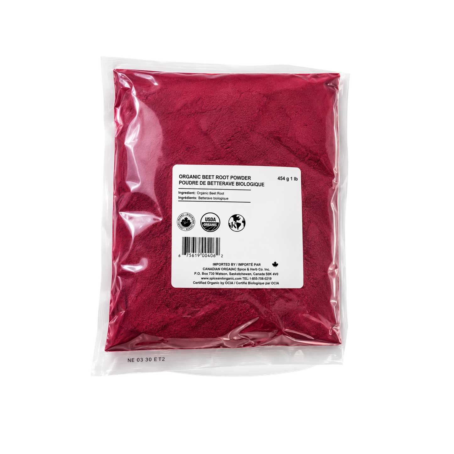 Organic Beetroot Powder 454 g