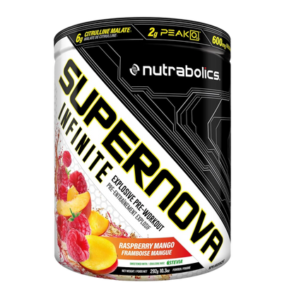 Nutrabolics Supernova Infinite Pre-Workout Raspberry Mango