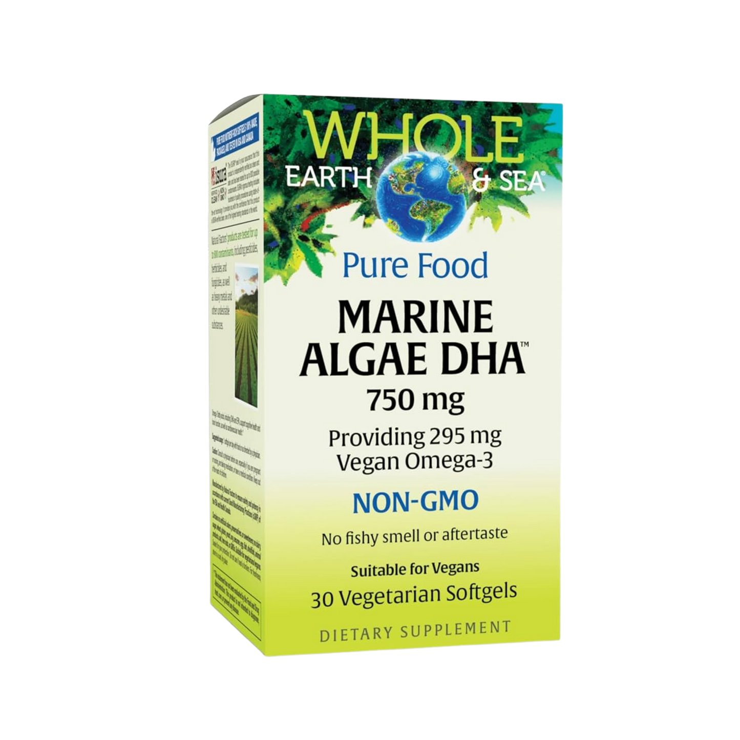 Whole Earth & Sea Marine DHA 30 Softgels