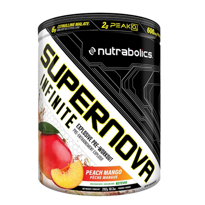 Nutrabolics Supernova Infinite Pre-Workout Peach Mango