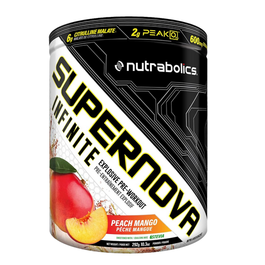 Nutrabolics Supernova Infinite Pre-Workout Peach Mango