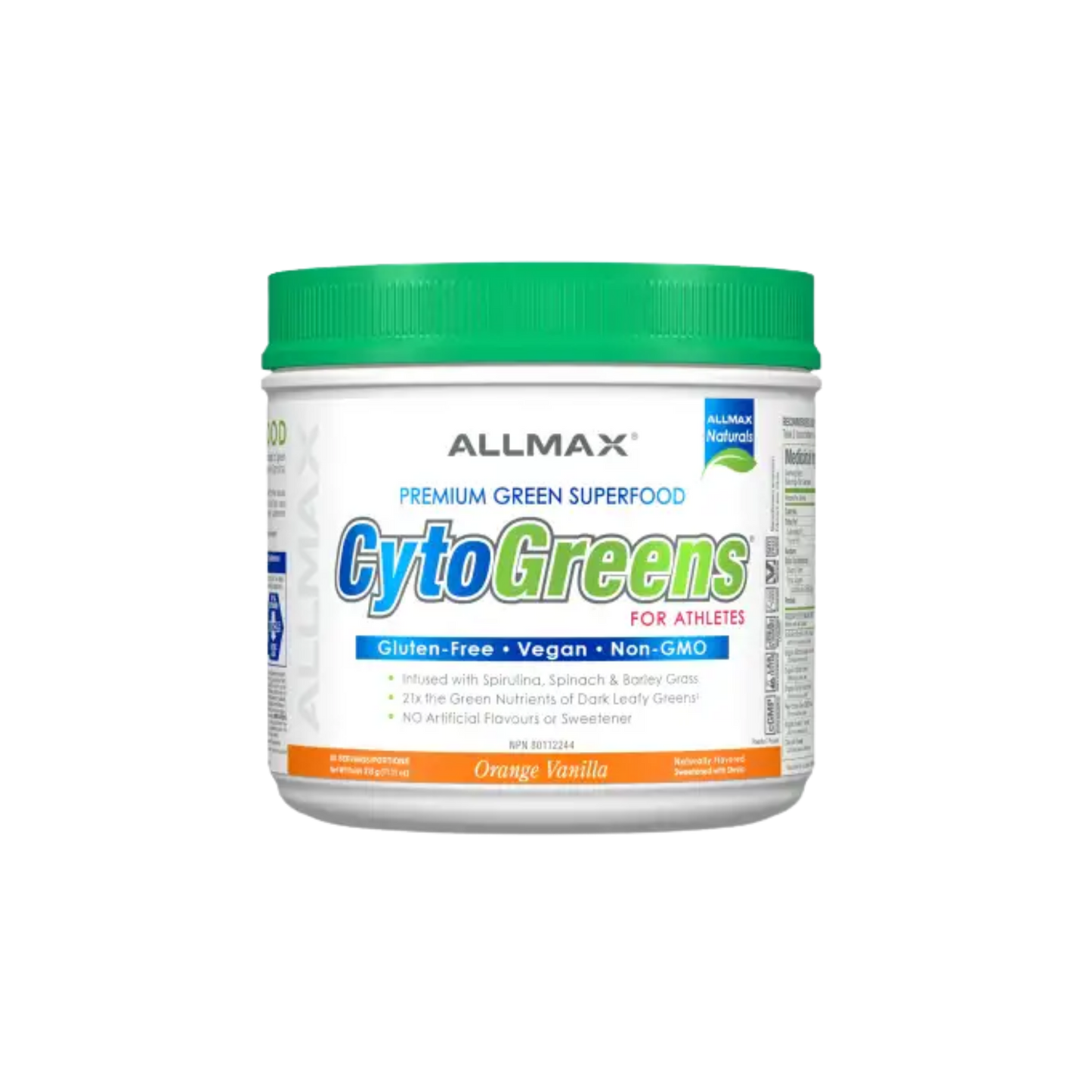 Allmax Cytogreens Orange Vanilla 30 Servings 315 g