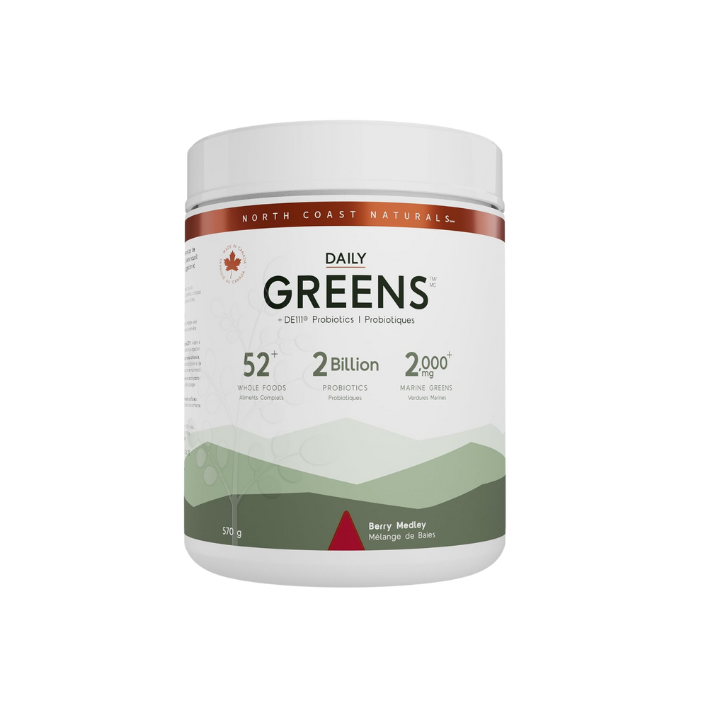 North Coast Naturals Daily Greens Berry Medley 570 g