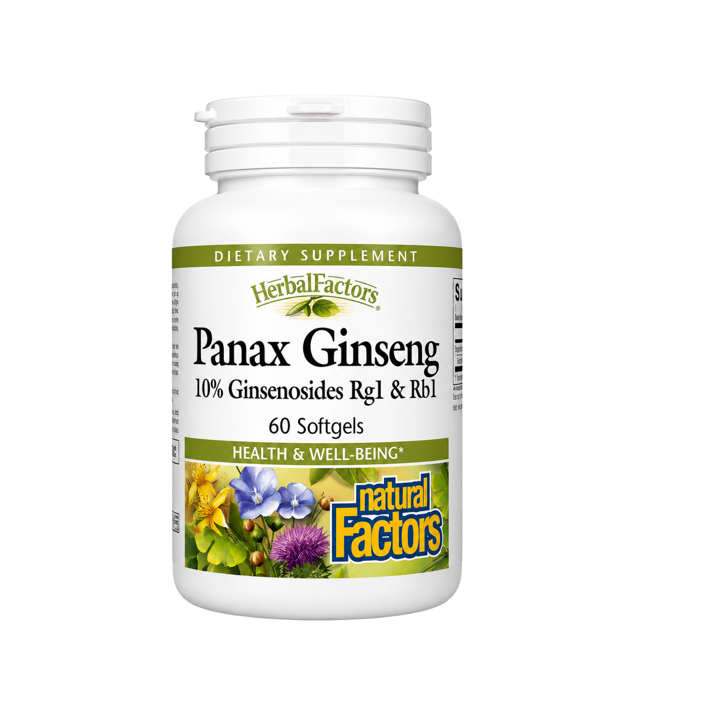 Natural Factors Panax Ginseng 100 mg 60 Softgels