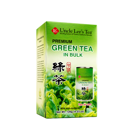 Uncle Lees Tea Premium Green Tea Bulk 120 g