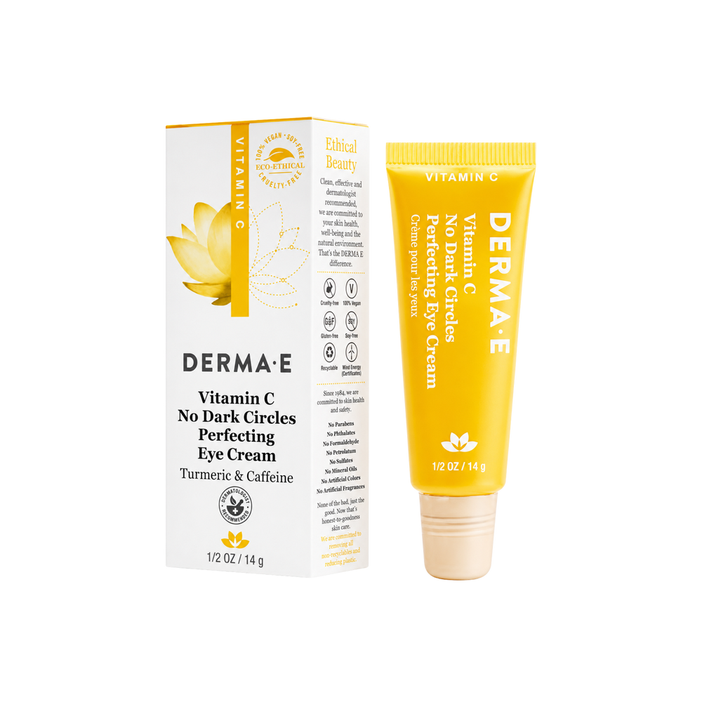 Derma E Vitamin C No Dark Circles Perfecting Eye Cream 14 g