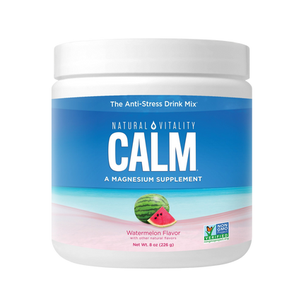 Natural Calm Magnesium Powder Watermelon 226 g