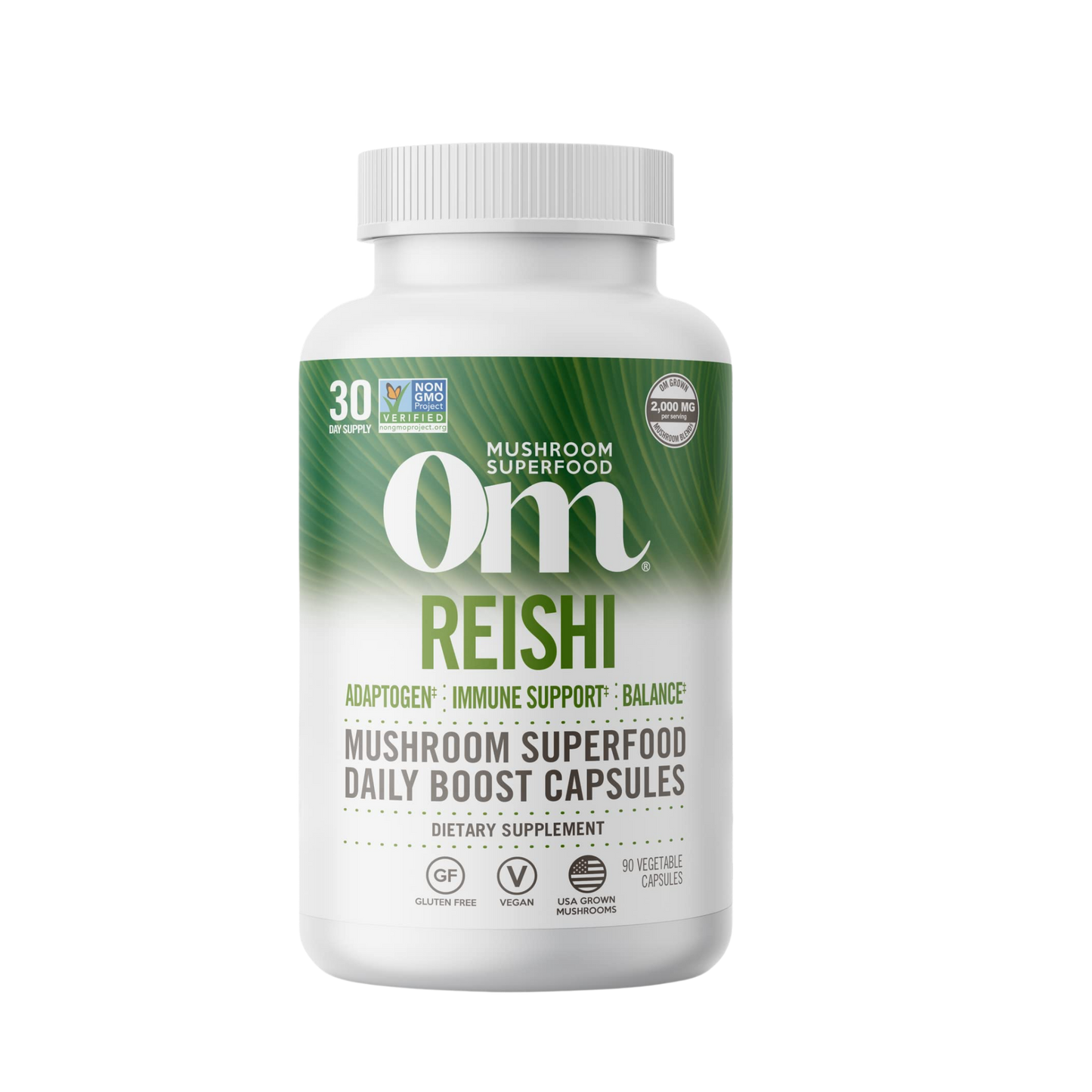 OM Reishi Mushroom 75 Capsules