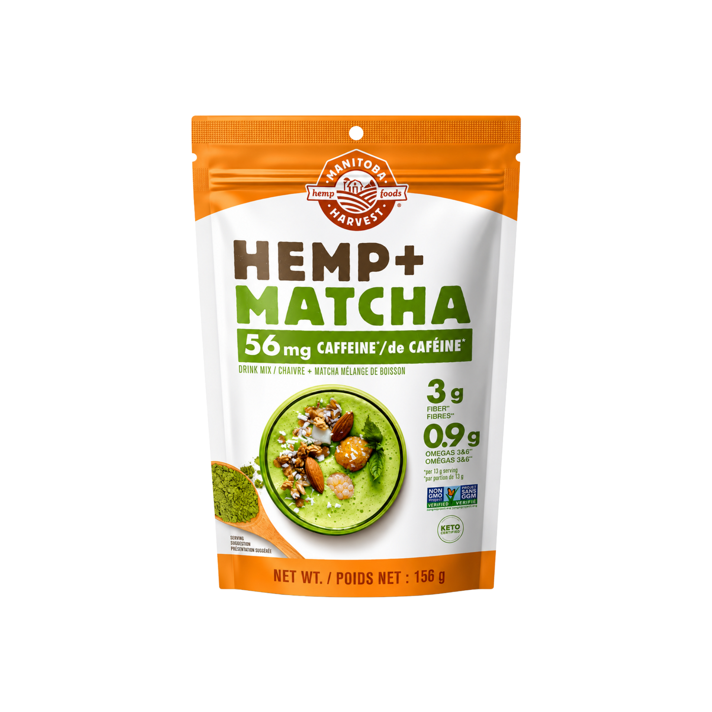 Manitoba Harvest Hemp Plus Matcha Drink Mix